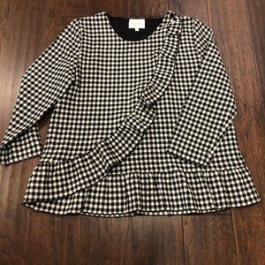 Sezane blouse sweater